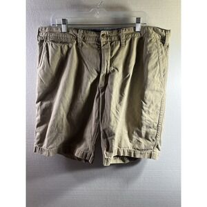 Polo Ralph Lauren Chino Shorts Mens 40 Khaki Relaxed Fit Preppy Normcore See Pic